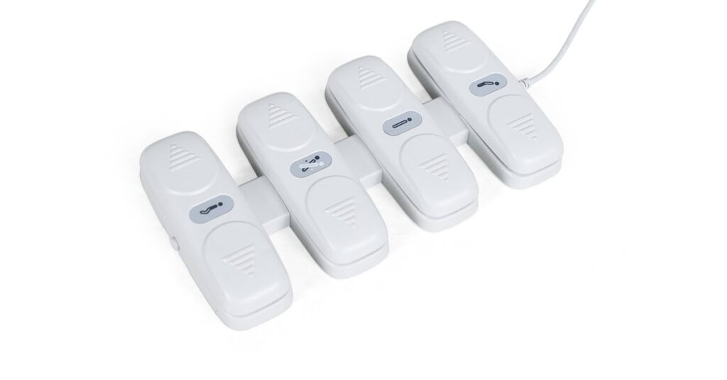 foot control for beauty bed