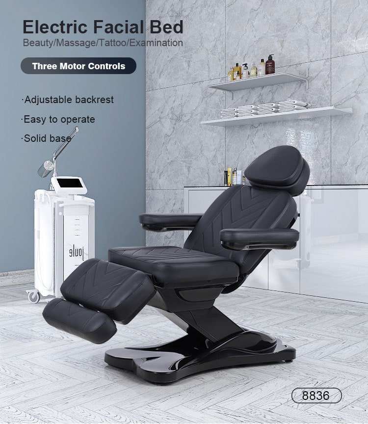 Kangmei 8836 черная кровать для красоты