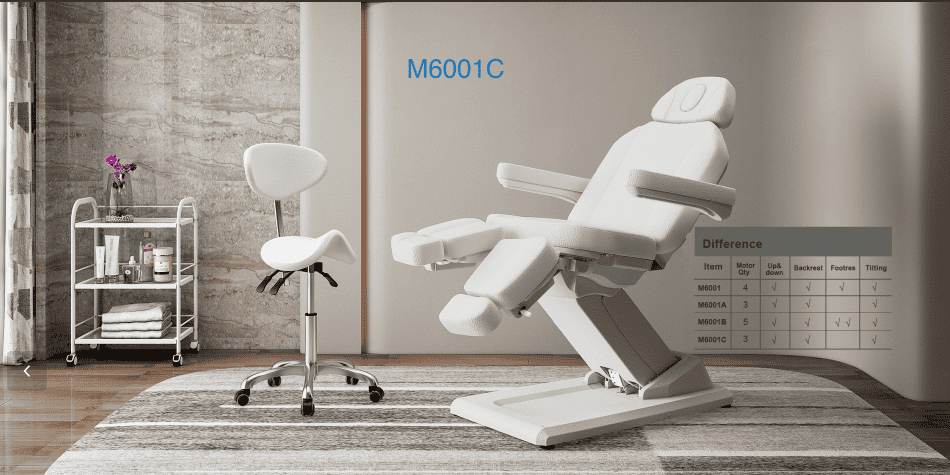 Kangmei m6001c электрический стул для педикюра