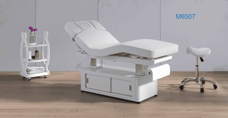 Kangmei m6507 электрическая деревянная массажная спа кровать