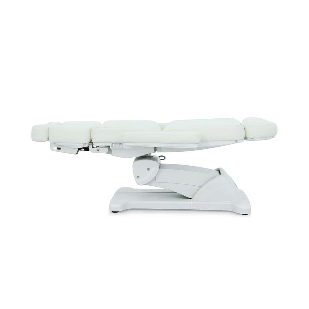 Педикюрное кресло поворотное M6008C-1 с 3 моторами в белом цвете -11